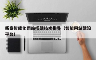 黔东新泰智能化网站搭建技术指导（智能网站建设平台）